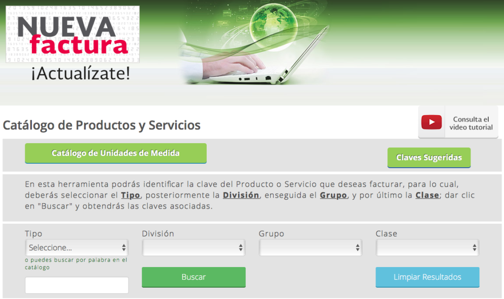 Clave en el CFDI